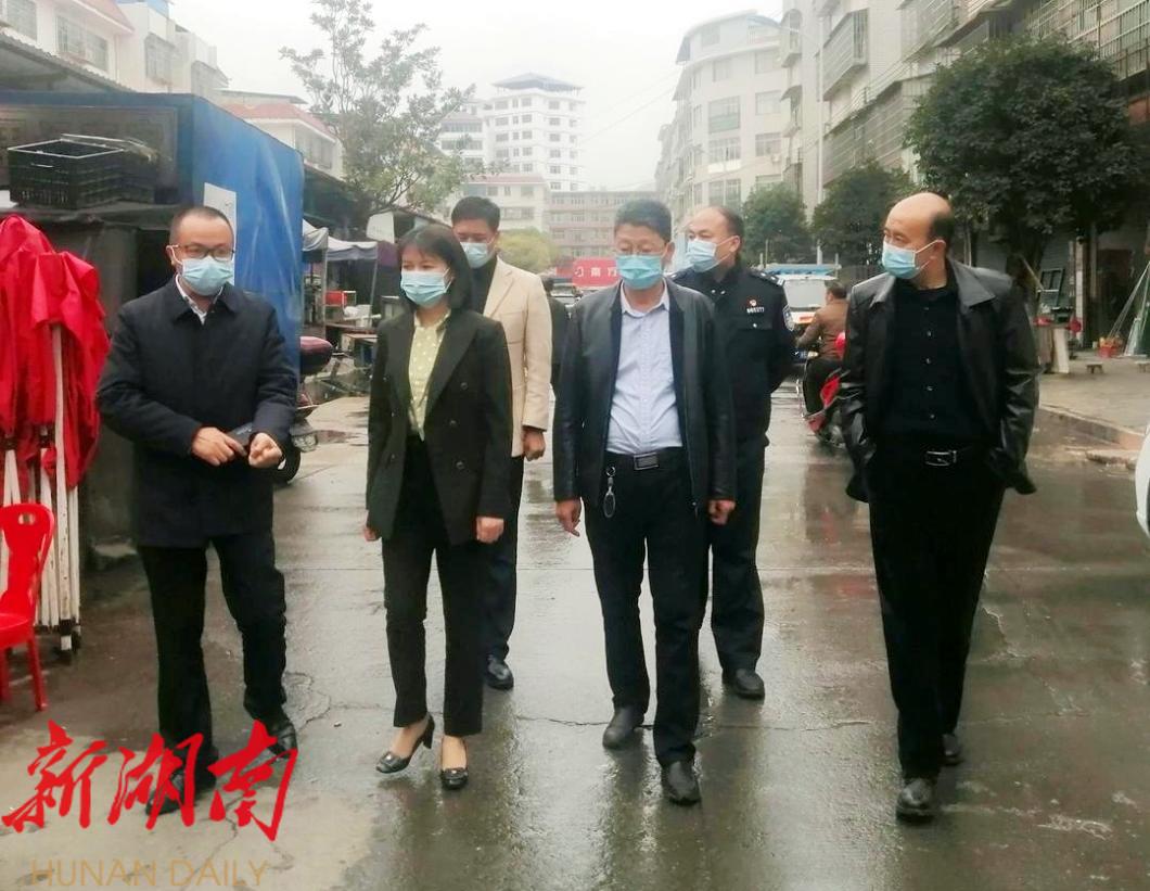 王慧敏督导检查城市管理综合整治工作_邵阳头条网